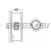 Bremsi Luftfilter FA0643