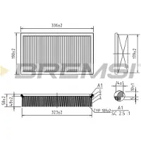 Bremsi Luftfilter FA1370