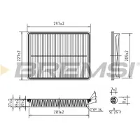 Bremsi Luftfilter FA1220