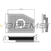 Bremsi Luftfilter FA1117