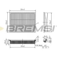 Bremsi Luftfilter FA0579