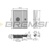 Bremsi Luftfilter FA1368
