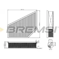 Bremsi Luftfilter FA1215