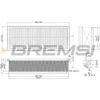 Bremsi Luftfilter FA1237