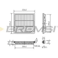 Bremsi Luftfilter FA0593