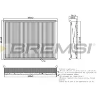 Bremsi Luftfilter FA1574