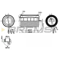 Bremsi Luftfilter FA0543
