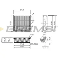 Bremsi Luftfilter FA0563