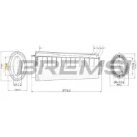 Bremsi Luftfilter FA0124