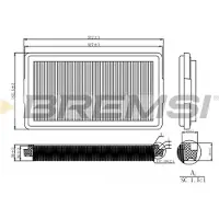 Bremsi Luftfilter FA2126