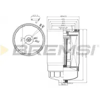Bremsi Kraftstofffilter FE0356