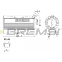 Bremsi Luftfilter FA1140