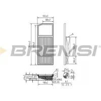 Bremsi Luftfilter FA0207