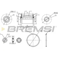 Bremsi Kraftstofffilter FE0342