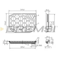Bremsi Luftfilter FA2477