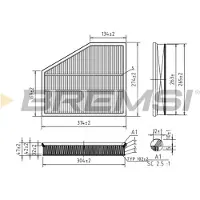 Bremsi Luftfilter FA1228