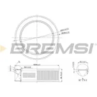 Bremsi Luftfilter FA2072