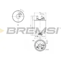 Bremsi Kraftstofffilter FE0832