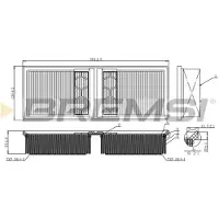 Bremsi Luftfilter FA0554