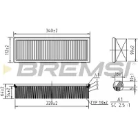 Bremsi Luftfilter FA1234