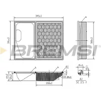 Bremsi Luftfilter FA0641