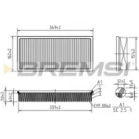 Bremsi Luftfilter FA1084