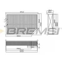 Bremsi Luftfilter FA1699