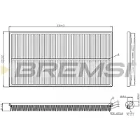 Bremsi Luftfilter FA1244