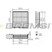 Bremsi Luftfilter FA2291
