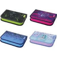 Herlitz 50046362, Weiches Federmäppchen, Polyester, Gemischte Farben, Abbildung, Drinnen, Junge/Mädchen