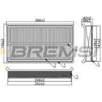 Bremsi Luftfilter FA1112