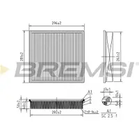 Bremsi Luftfilter FA0654