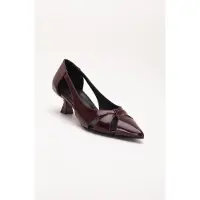 Forever & Always Sidal Kitten Heel Leder-Pumps (Damen)