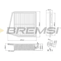 Bremsi Luftfilter FA1047