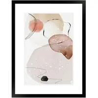 WANDStyle Bilderrahmen H950 aus Massivholz in Schwarz 30 x 40 cm im Stil Modern