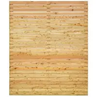 GartenLand Rhombuszaun SALZBURG 149x180 cm Holzzaun Lärche PEFC