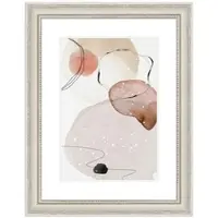 WANDStyle Bilderrahmen H390 aus Massivholz in Creme 15 x 15 cm im Stil Landhaus