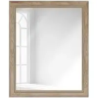 MendeFrames H660 Wandspiegel Shabby-Chic natur 50x100 cm