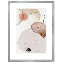 WANDStyle Bilderrahmen H950 aus Massivholz in Silber 21 x 29,7 cm im Stil Modern