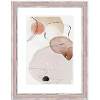WANDStyle Bilderrahmen H460 aus Massivholz in Rosa 15 x 21 cm im Stil Vintage