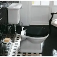 Simas WC Abgang senkrecht/WC Abgang waagrecht Retro/Vintage Serie Heritage von