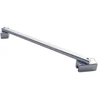 Duschparadies Stabilisierungsstange 45cm Stabilisator x 2 Für 6-8mm Glas Walk-in Dusche Glas Seitenwand Chrom