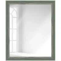 MendeFrames Wandspiegel H640 Shabby-Chic grün 60x80 cm