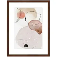 WANDStyle Bilderrahmen H950 aus Massivholz in Nussbaum-Optik 10 x 15 cm im Stil Modern