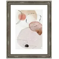 WANDStyle Bilderrahmen H450 aus Massivholz in Silber 18 x 24 cm im Stil Antik