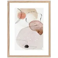 WANDStyle Bilderrahmen H950 aus Massivholz in Eiche-Optik 30 x 40 cm im Stil Modern