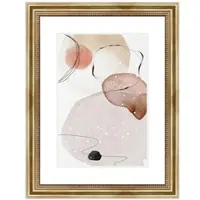 WANDStyle Bilderrahmen H450 aus Massivholz in Gold 15 x 15 cm im Stil Antik