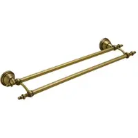 Retrobad Handtuchstangen Retro/Vintage Serie Étoile Bronze von
