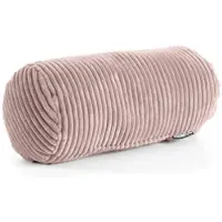 Mokebo® Nackenkissen mit Cordbezug Das Nickerchen Nackenrolle oder Kissenrolle in Rosa