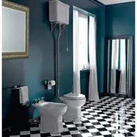 Sbordoni WC Abgang senkrecht/WC Abgang waagrecht Retro/Vintage Serie Neoclassica von
